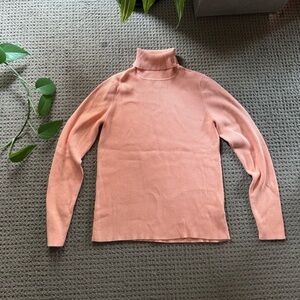 Polo Ralph Lauren Soft Coral Turtleneck Sweater